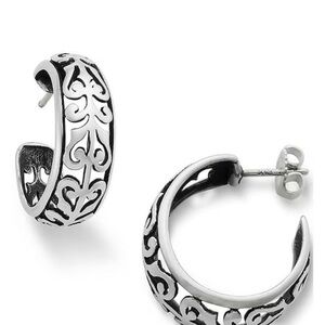 James Avery Silver Adoree retired earrings